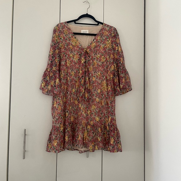 Sézane “Andrew” Dress Size 38 fr/6 us - Picture 2 of 8